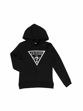 GUESS | Sweat à capuche pour fille - Hoodie | schwarz